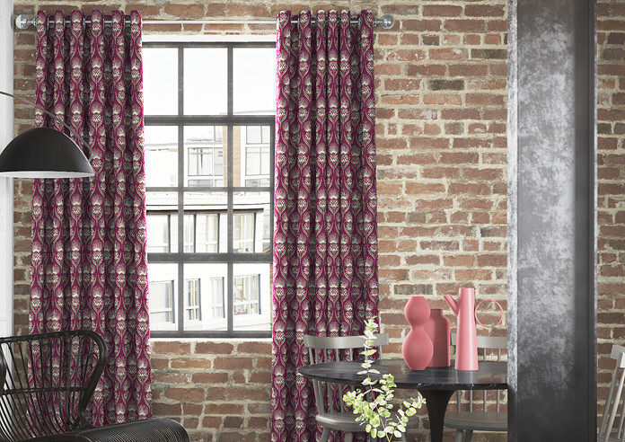 Skye, Carmine - Made to Measure Curtains - Image 3